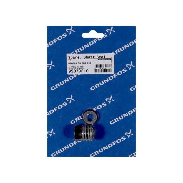 Pump Repair Parts- Spare, Shaft seal type Q7Q7X4 GG G60 K12.